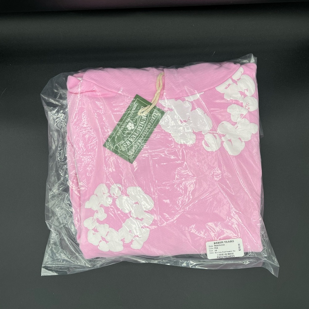 Denim Tears Powder Pink Sweatshirt XS Men’s New